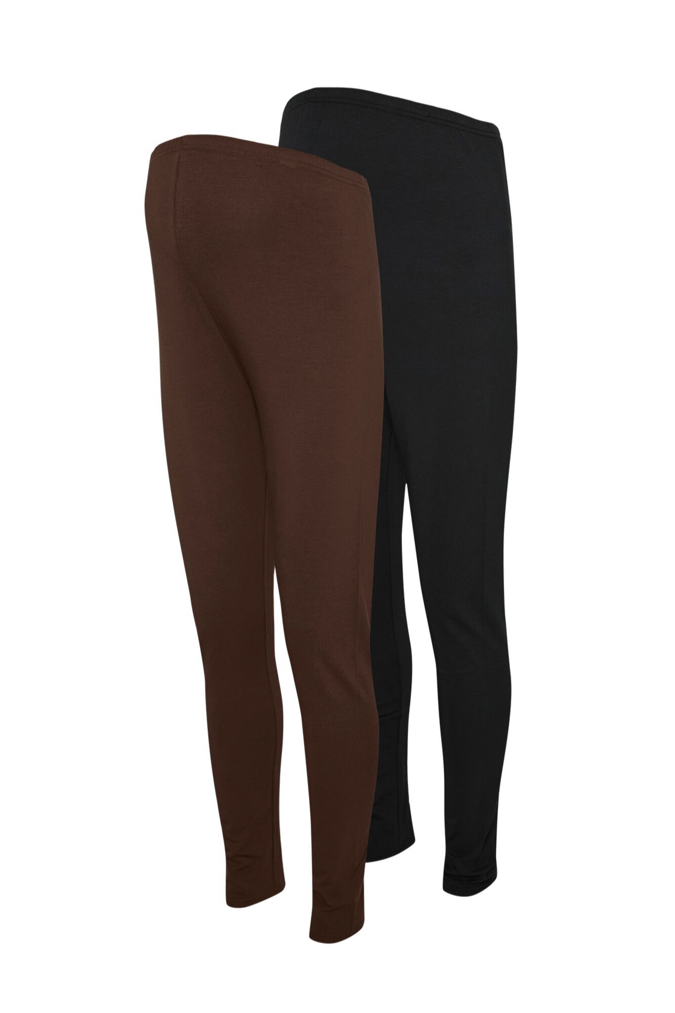 Mamalicious 2er-Pack lange Maternity-Leggings