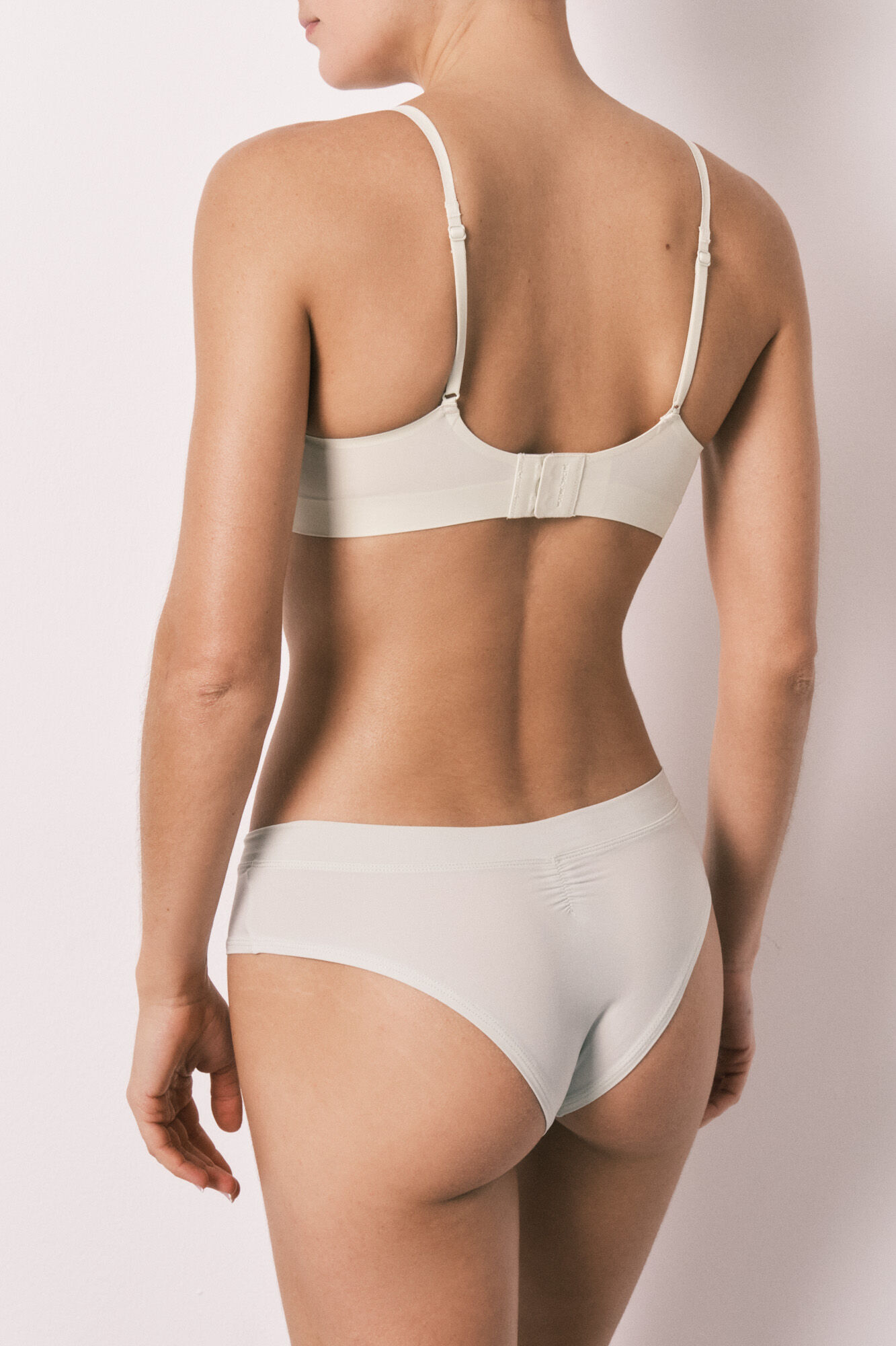 Women'secret Culotte br&eacute;silienne large fronc&eacute;e verte