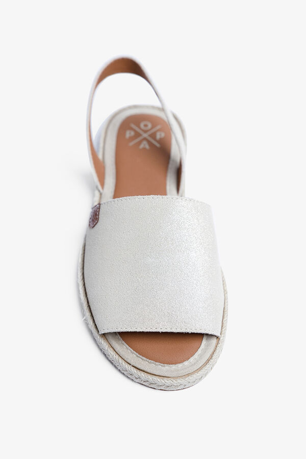 Popa Razo Boreal flat sandal printed