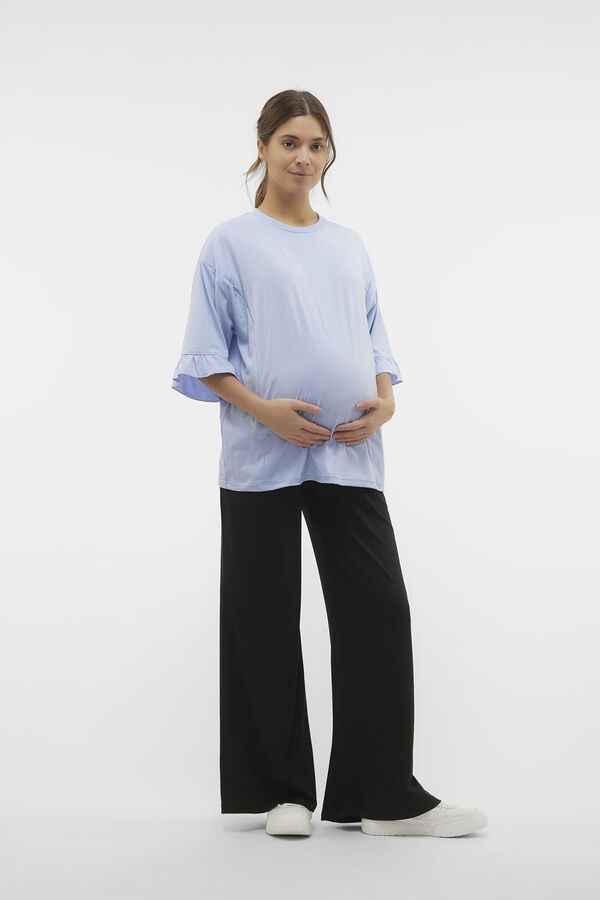 Womensecret Maternity and nursing top with 2/4 sleeves  blue