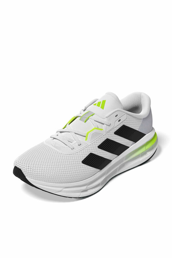 Adidas Galaxy 7 3-stripe running trainers white