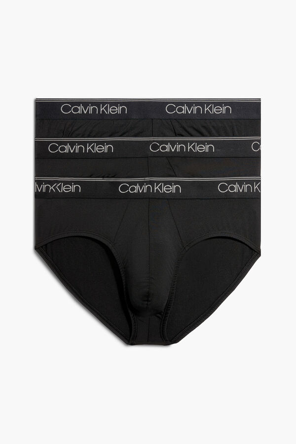 Calvin Klein Pack de 3 slips Micro Stretch black