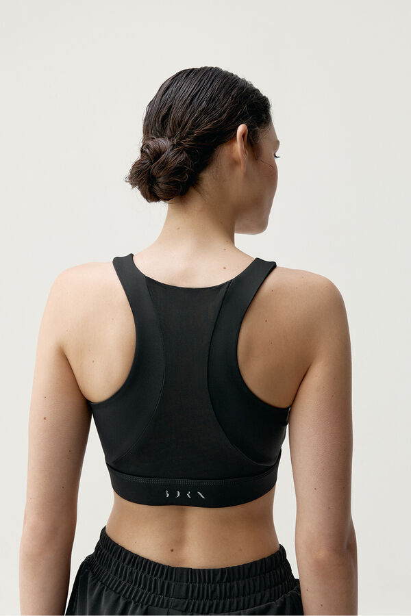 Born Living Yoga Black sports top Padma 2.0 black