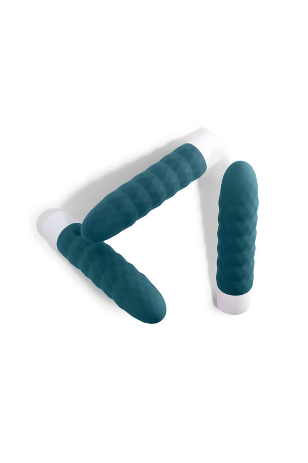 Platanomel&oacute;n Vibrador vaginal texturas Pipo Verde verde
