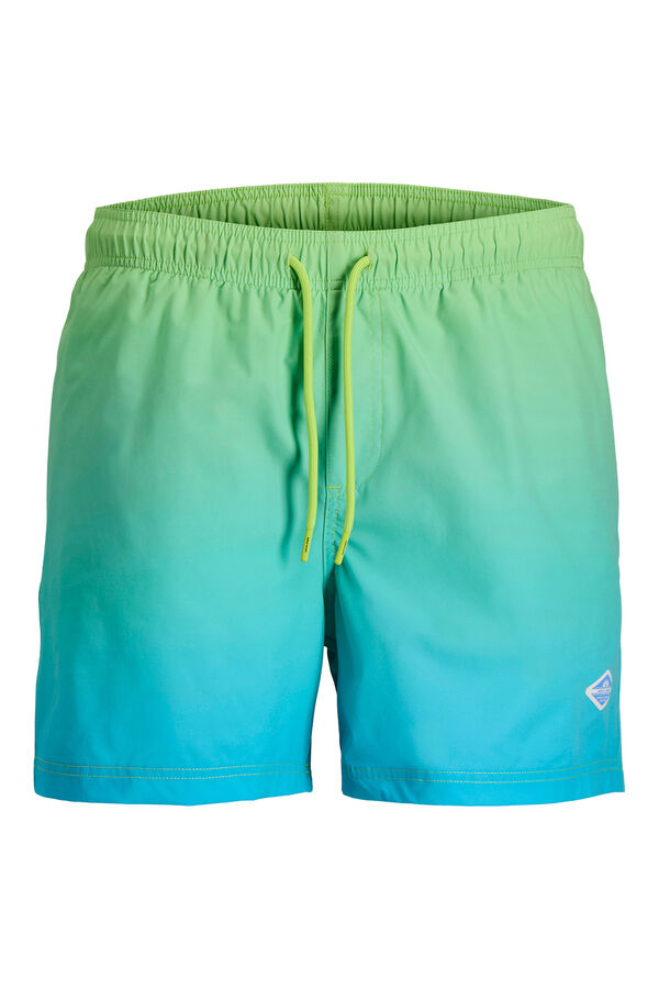 Jack & Jones Ombr&eacute; drawstring swimwear green