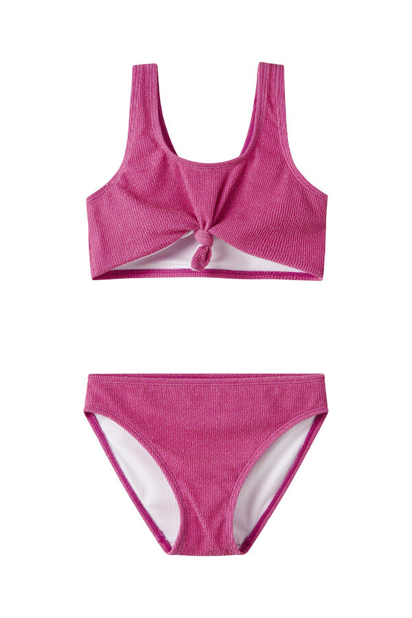 Name it Bikini &agrave; n&oelig;ud brillant pour fille rose