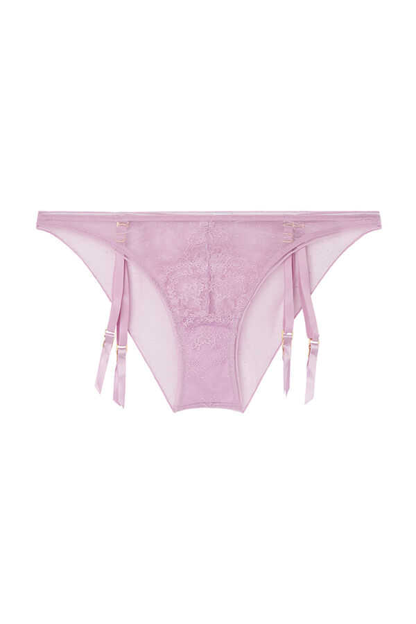 Womensecret Lilac lace panty pink
