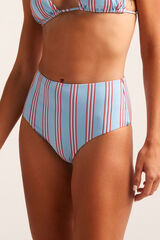 Robin High waisted bikini bottom Blau