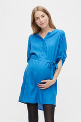 Womensecret Kurzes Kleid Maternity und Stillzeit Blau