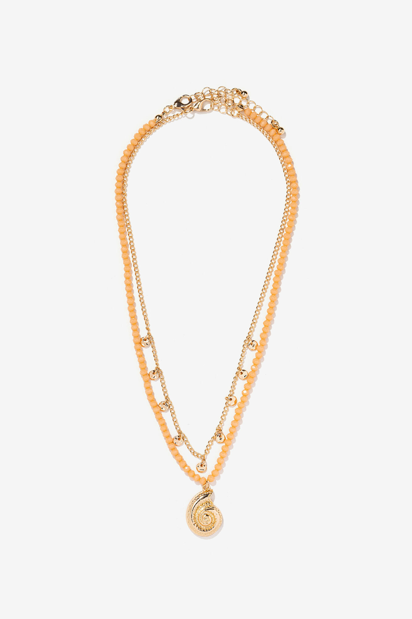 Vilanova Collar doble dorado elegante