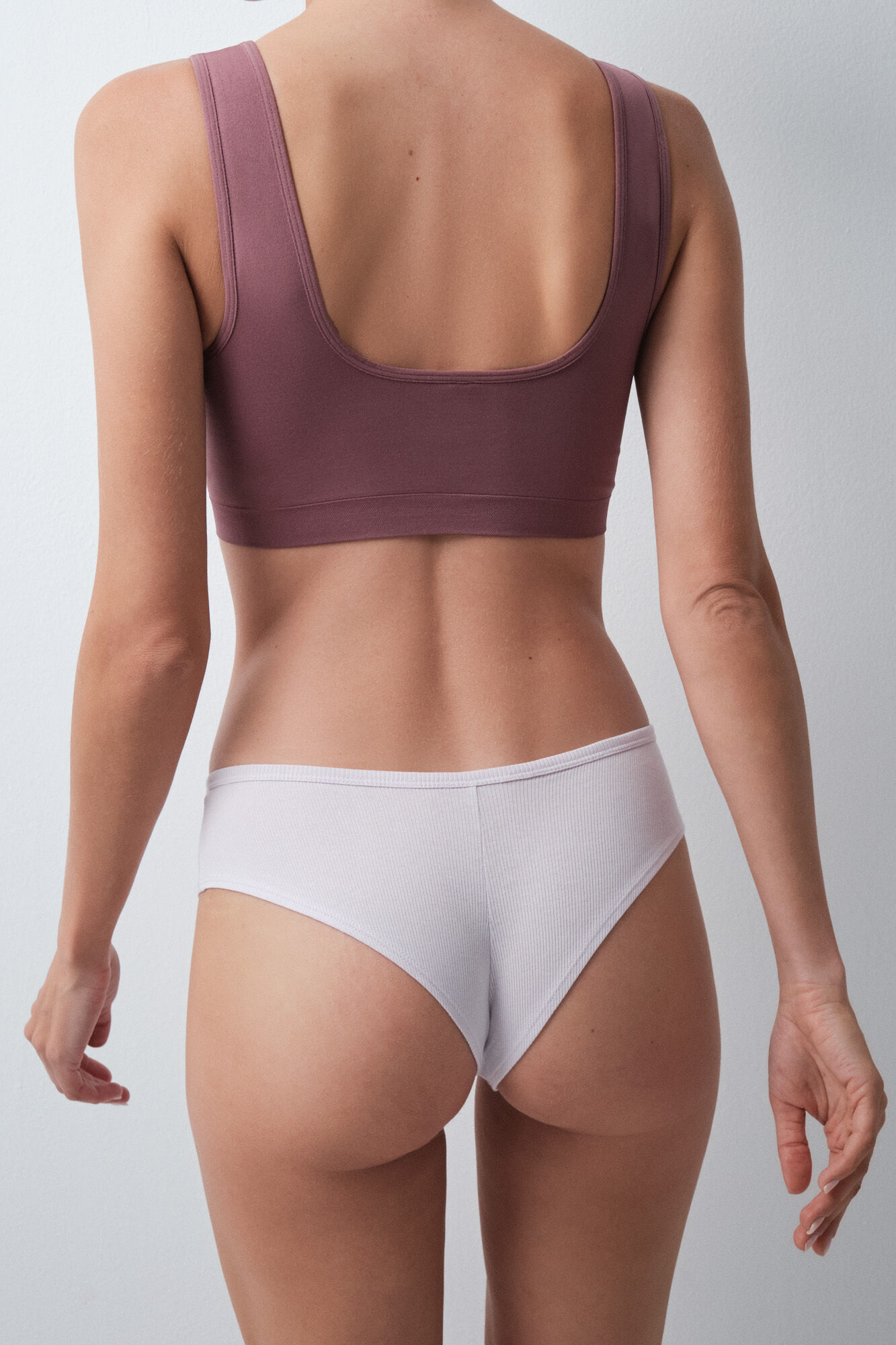 Women'secret Braga brasile&ntilde;a algod&oacute;n canal&eacute; rosa