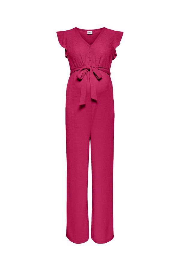 Only Maternity Maternity long jumpsuit pink