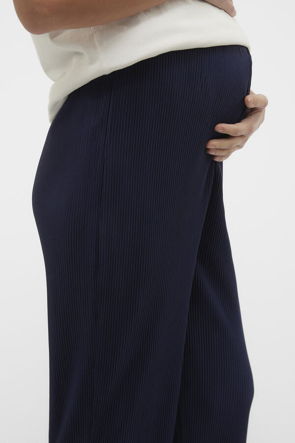 Womensecret Regular fit maternity trousers bleu