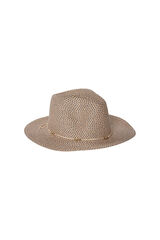 Womensecret Braided rustic hat. Zelena