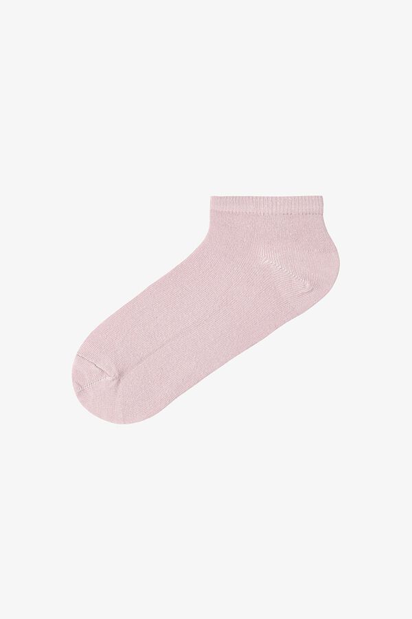 Penti Plain and striped 5-pack ankle socks printed