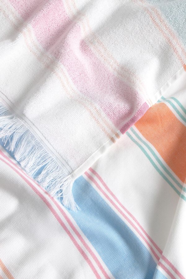 Textura Strandtuch aus Frottee mit Print
