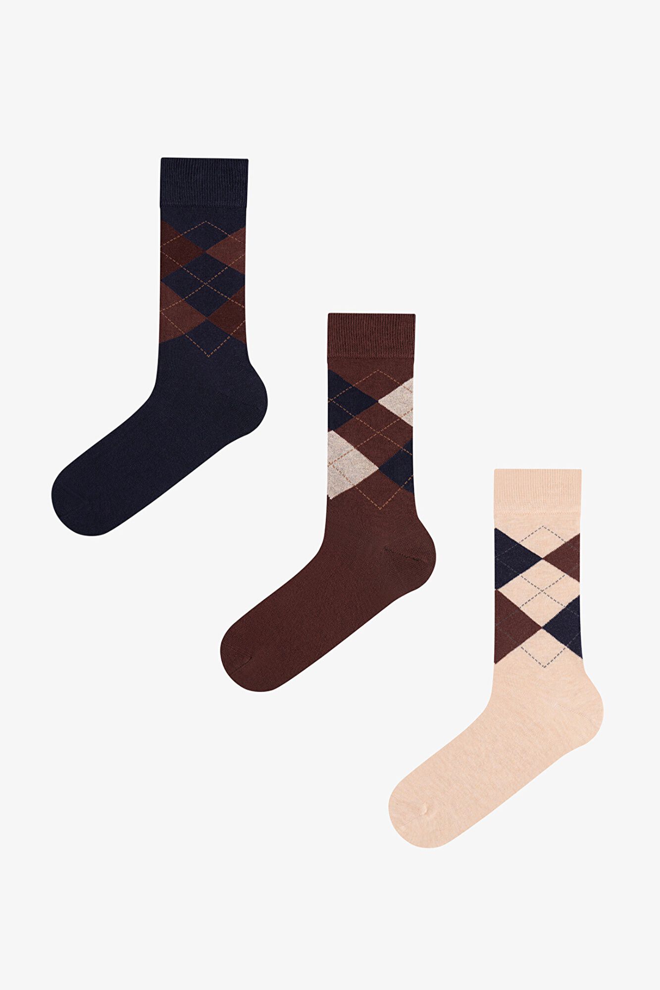 Penti Pack de 3 pares de meias soquete para homem
