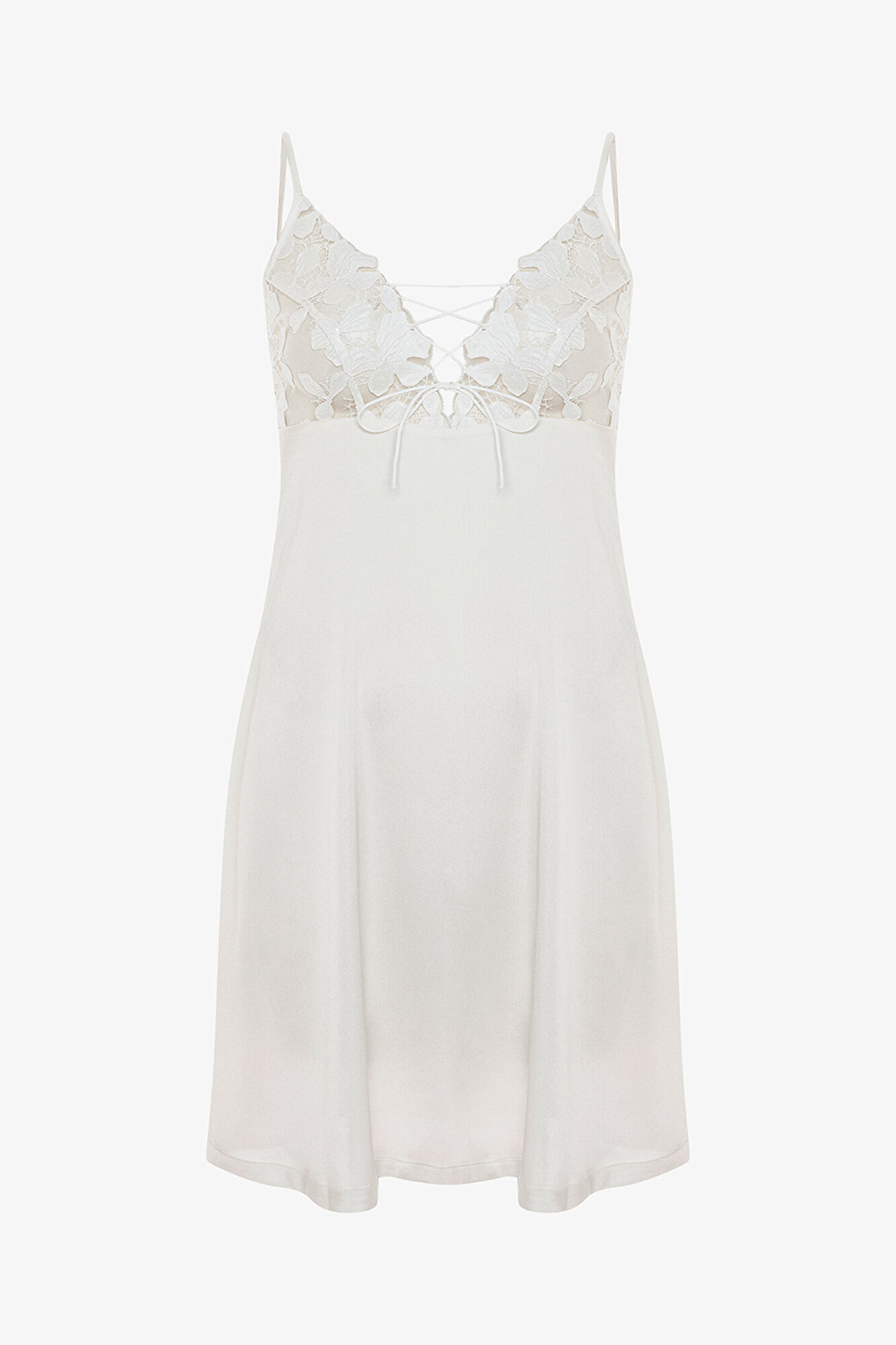 Penti Camis&oacute;n corto delicado para novia