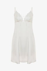 Penti Bridal Delicate Short Ns Nightgown beige