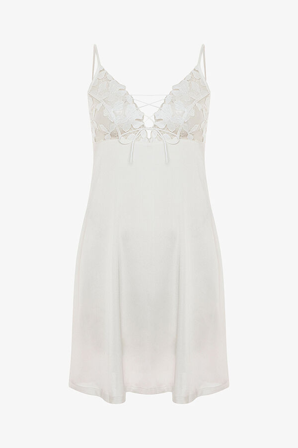 Penti Bridal Delicate Short Ns Nightgown beige