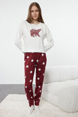 Trendyol Red star print pyjamas set  printed
