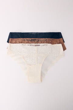 Womensecret Wide Brazilian panties 3  printed