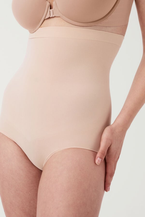 Womensecret Nude high waist shaping panty. SPANX nude