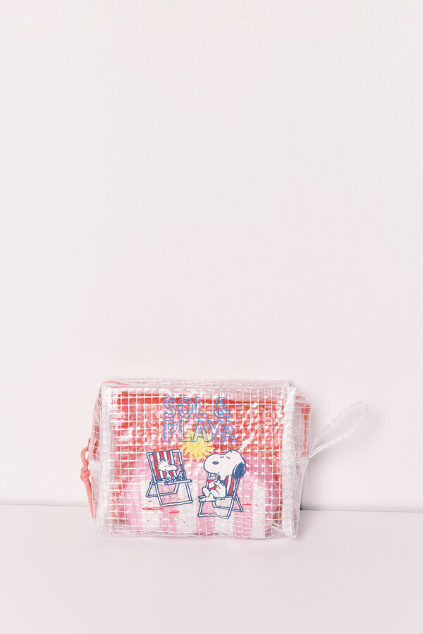 Women'secret Snoopy vanity case pack printed