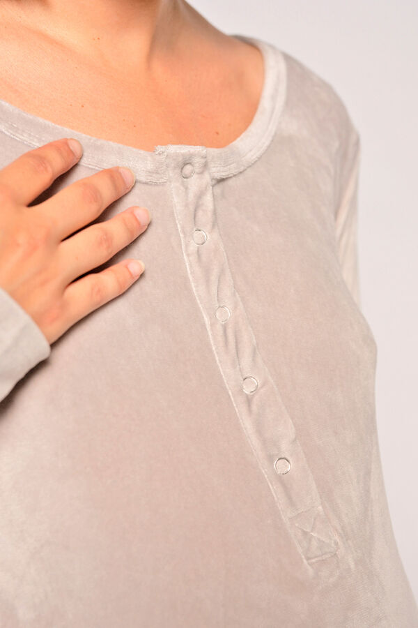 Womensecret Maternity velour pyjamas gris