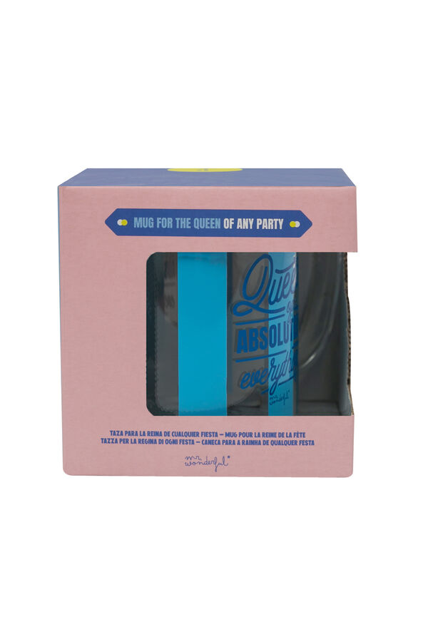 Mr. Wonderful Taza Queen of absolutely everything printed