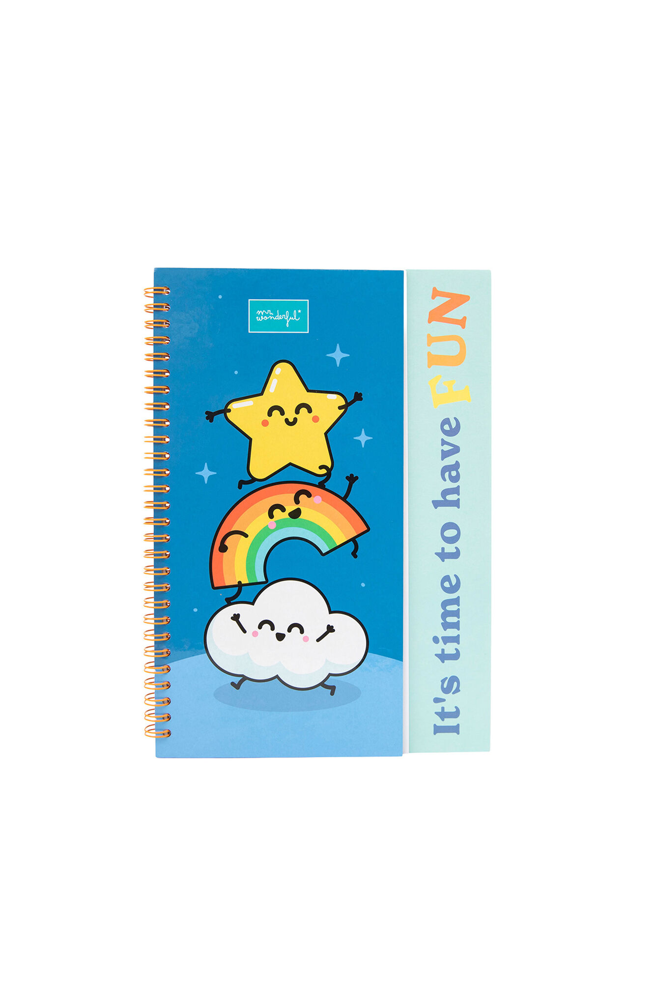 Mr. Wonderful Libro de colorear y pegatinas - It's time to have fun