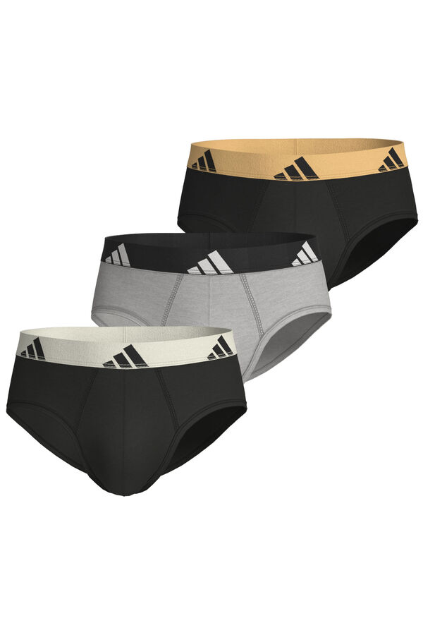 Adidas Pack of 3 logo briefs white