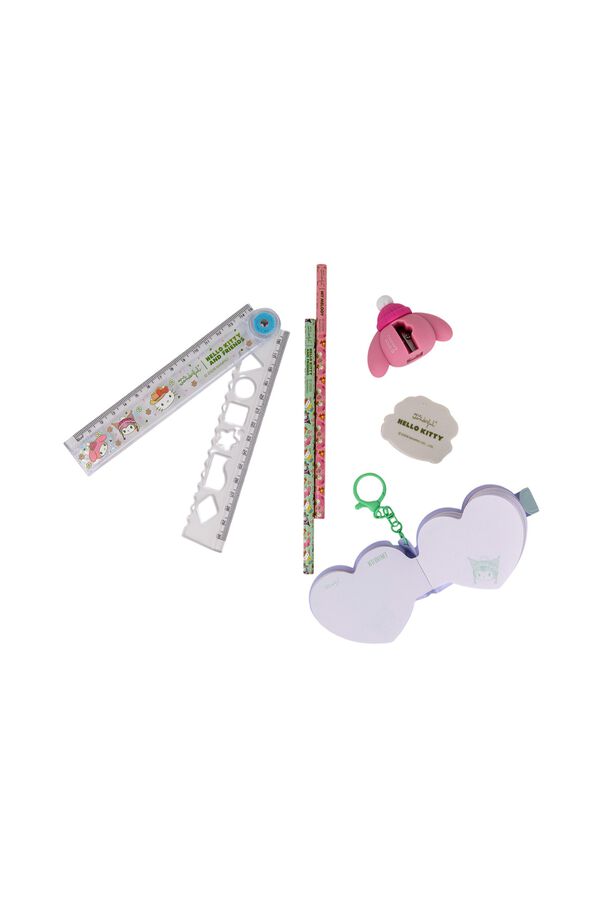 Mr. Wonderful Set Escritura Hello Kitty estampado