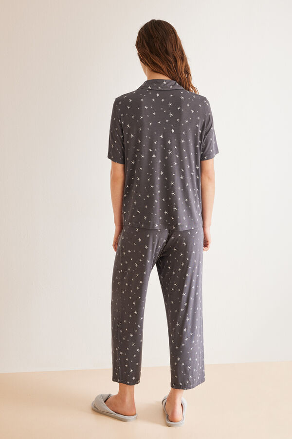 Womensecret Grey Capri classic pyjamas Siva
