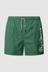 Pepe Jeans Bermuda shorts maxi logo swimsuit green