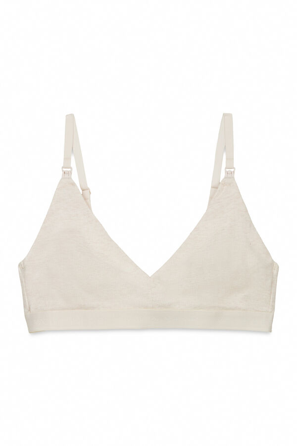 Women'secret Pamučni trudnički trouglasti grudnjak FANTASTIC Braon