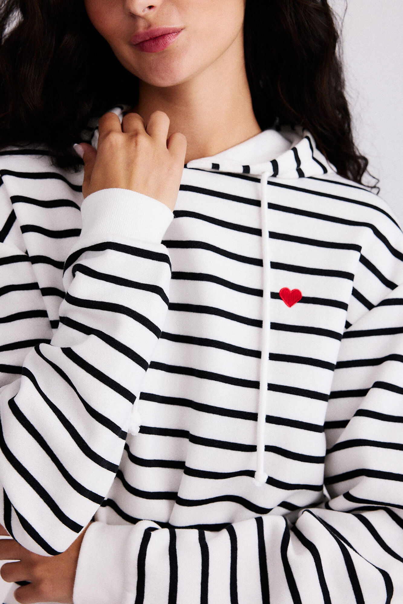 Pieces Sweatshirt with hood