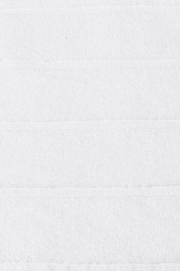 Womensecret Tapete banho friso algodão egípcio 50 x 70 cm. branco