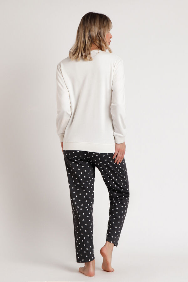 Admas 101 Dalmatians plush pajamas brown