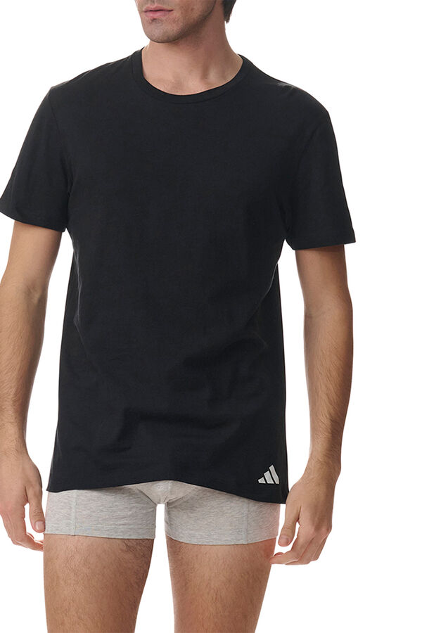 Adidas Pack of 3 Active Core cotton round neck -shirts  multicolour