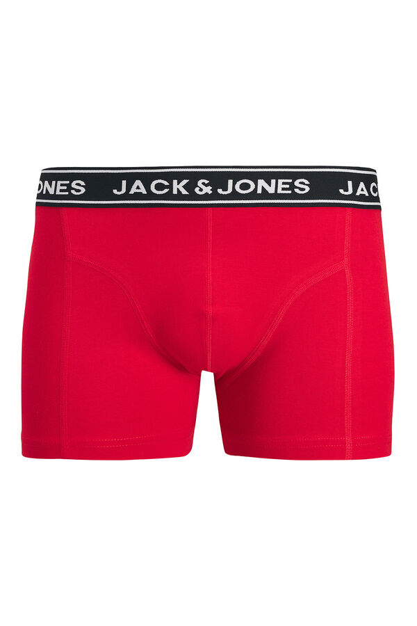 Jack & Jones Lot de 3 boxers bleu