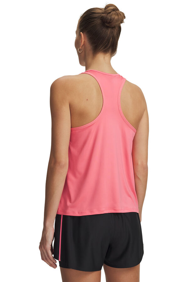 Under Armour Camiseta de tirantes t&eacute;cnica rosa