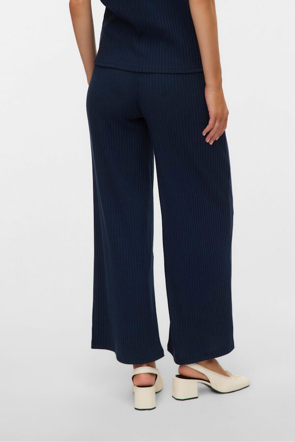 Mamalicious Long trousers Maternity blue