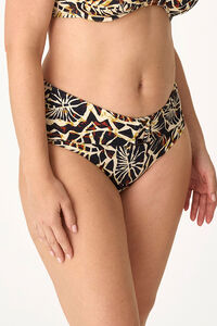 Promise Cueca de biqu&iacute;ni cintura alta &eacute;tnica