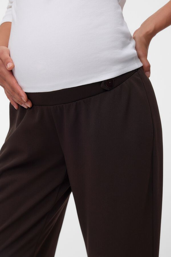 Mamalicious Maternity stretch trousers nude