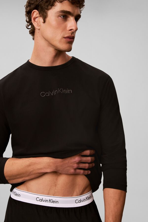 Calvin Klein Long pyjamas set black