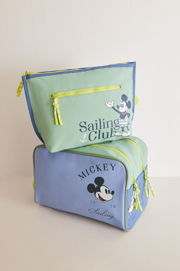 Womensecret Large Mickey & Minnie Mouse vanity case blue