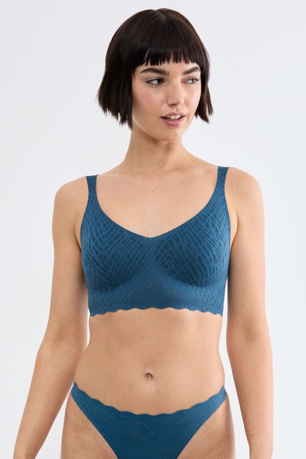 Sloggi Sloggi bralette bra blue