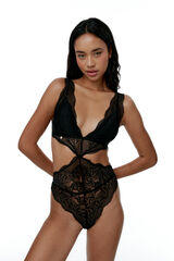 Black Limba Body halter Jasper  negro