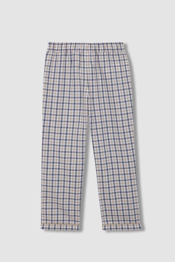 Gocco Grey gingham pyjamas grey